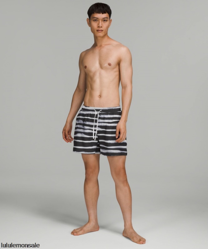 Lululemon Deutschland DELULU949 | Lululemon Deutschland Watercolour Stripe Pool Shorts 5 Nur Online